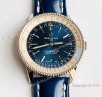 V7 Factory Swiss Breitling Navitimer 1 Automatic Blue Dial Watch SW200 Movement